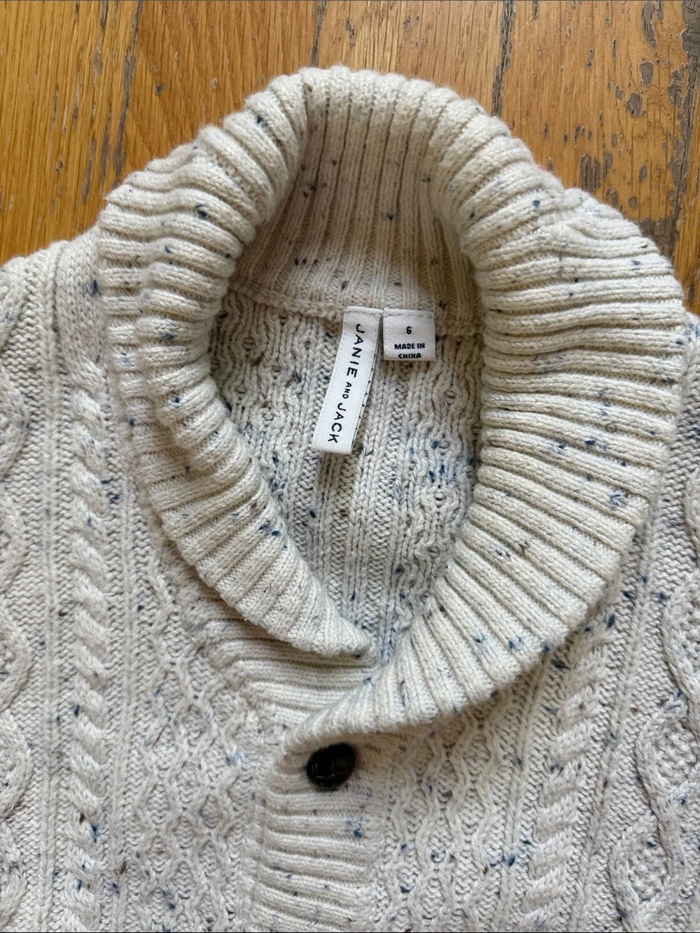 Janie and Jack Cable Knit Cardigan